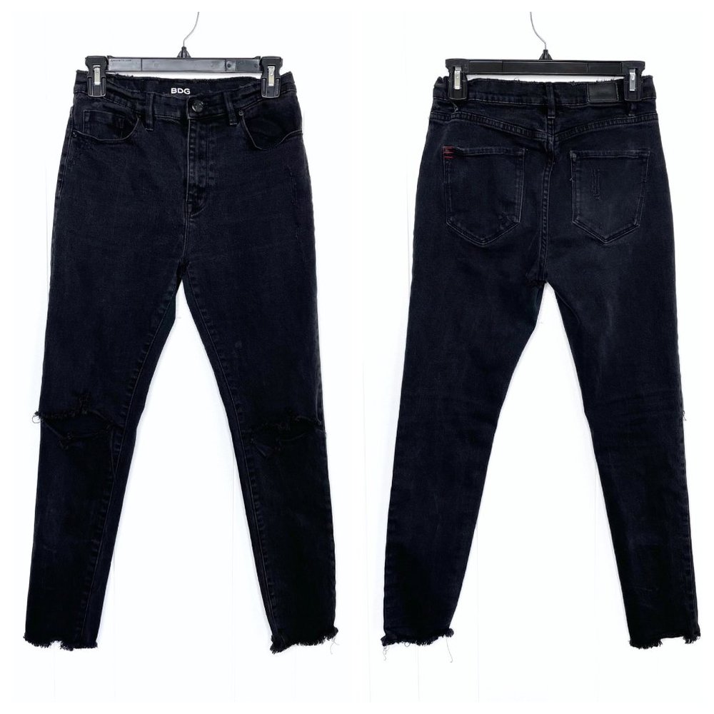 BDG High Rise Skinny Grazer Size 28W 27L